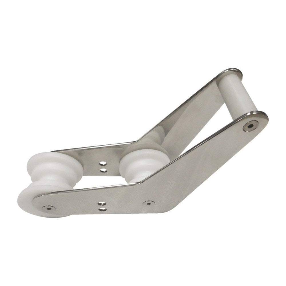 Universal hinged bow roller for anchors 11/20 kg - foto originale Osculati Srl