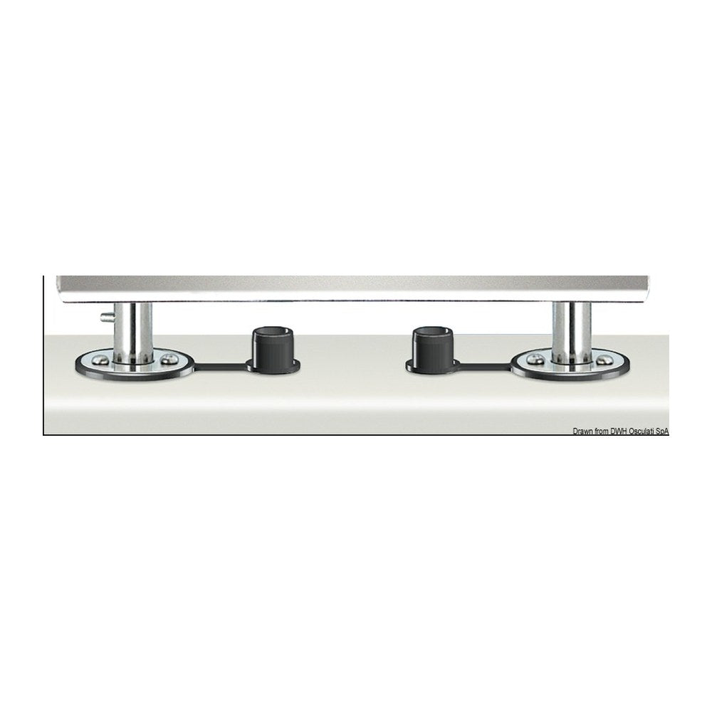 Fastening system f.MAGMA on pull-out worktop - foto originale Osculati Srl