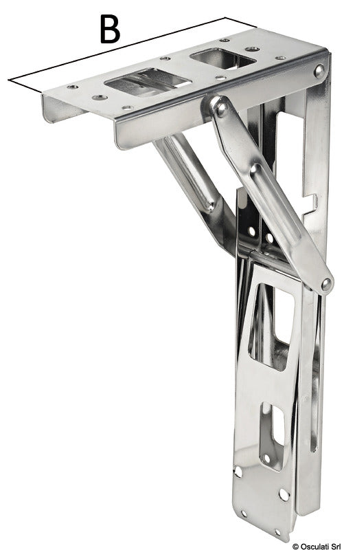 Folding arm for tables and seats Heavy Duty - foto originale Osculati Srl