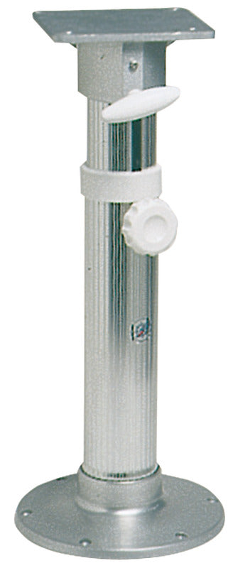 Swivel pedestal telescopic polished 45-62 cm - foto originale Osculati Srl