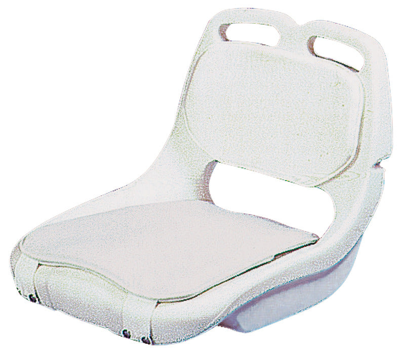 Seat frame white polyethylene - foto originale Osculati Srl