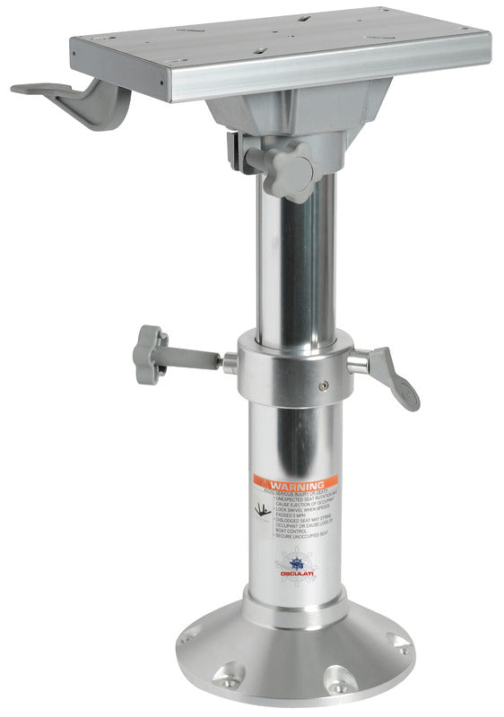 Base and column + seat support height 340/470 - foto originale Osculati Srl