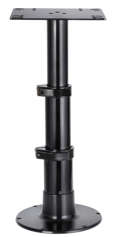 Giant black table pedestal Heavy Duty 305x305 mm - foto originale Osculati Srl