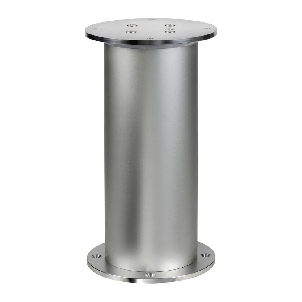 Three-stage anti-rotation round table pedestal (378-778mm) 24V silver - foto originale Osculati Srl