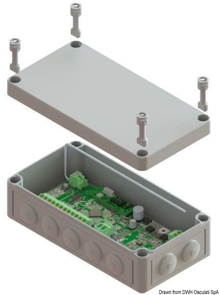Noval Syncronization+receiver for 2 pedestal table - foto originale Osculati Srl