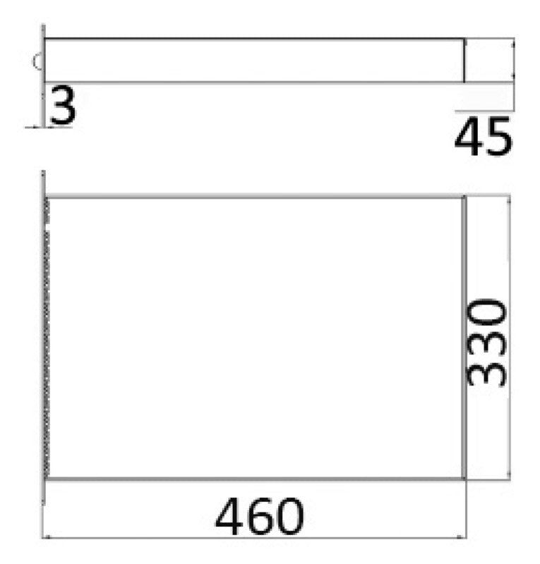Foldaway ladder standard AISI316 3 steps - foto originale Osculati Srl