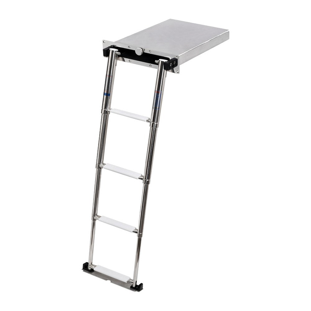 Douglas marine 4-step foldaway ladder - foto originale Osculati Srl
