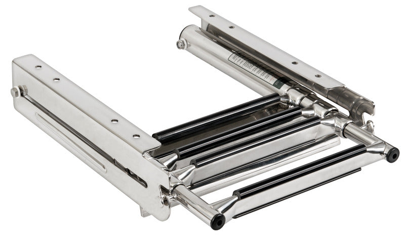 Ladder w/overhanging rungs under platform mounting - foto originale Osculati Srl