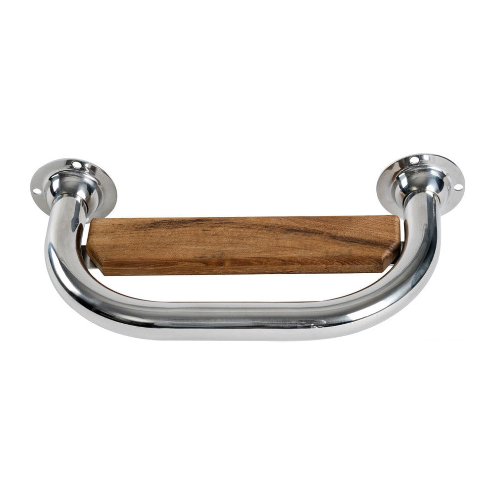 Climb step AISI 316/teak - foto originale Osculati Srl
