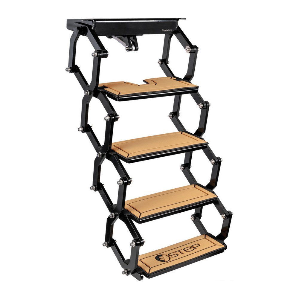 Douglas marine E-STEP 24V 4 steps large electric ladder - foto originale Osculati Srl