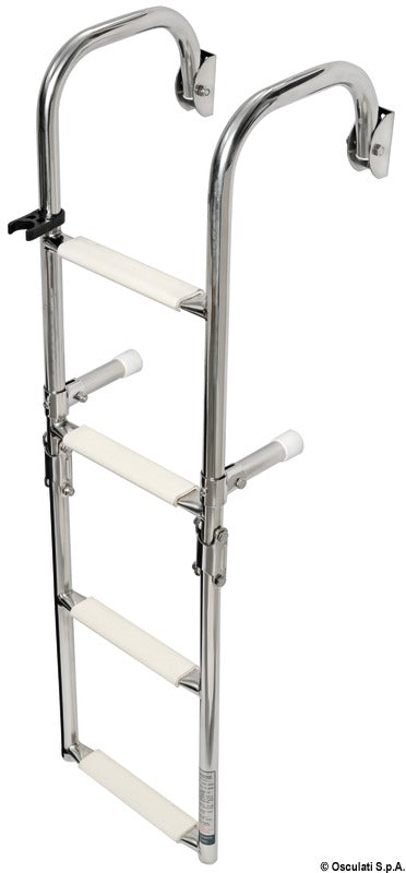 Foldable ladder arch mounting arms 5 steps - foto originale Osculati Srl