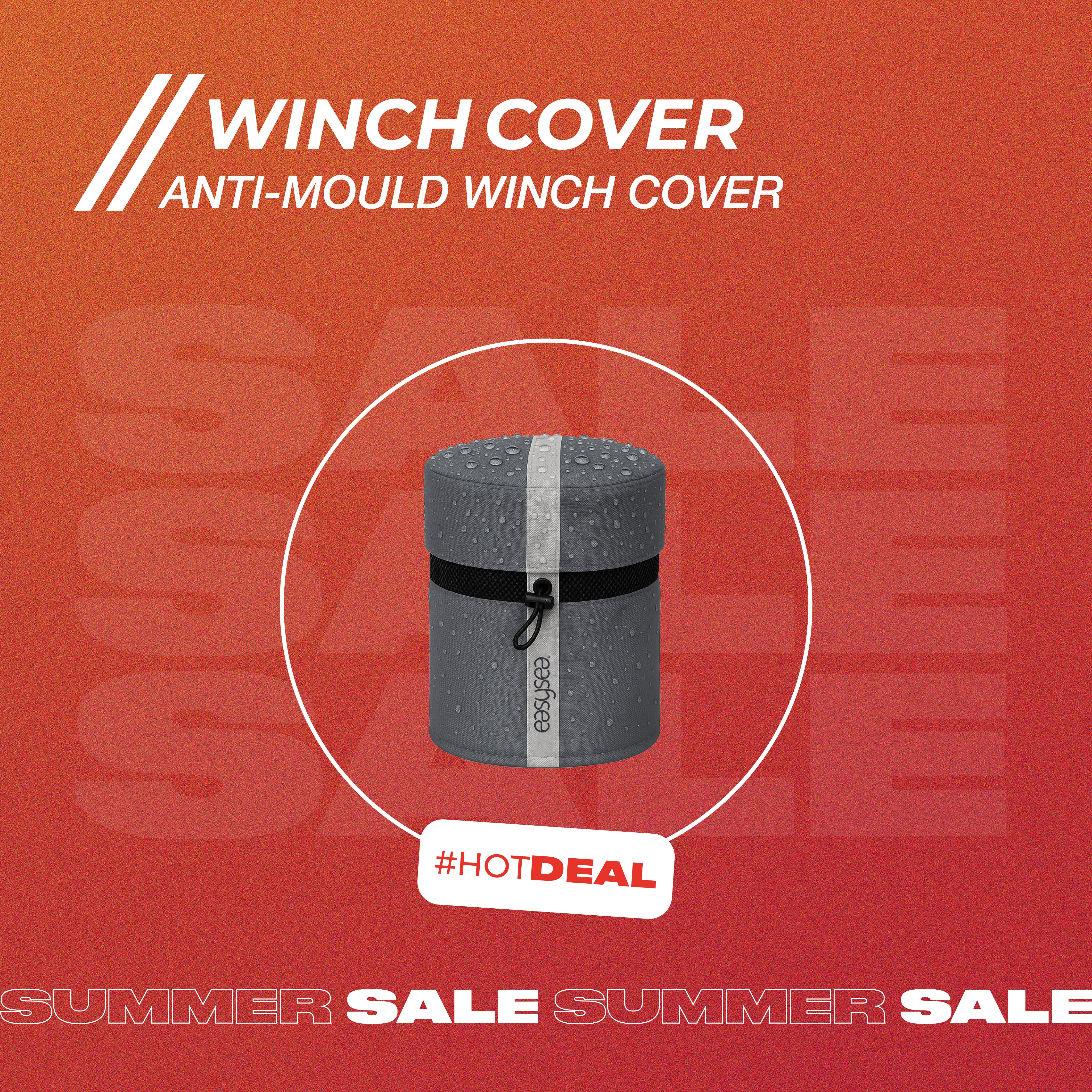 Anti-Mould Winch Cover