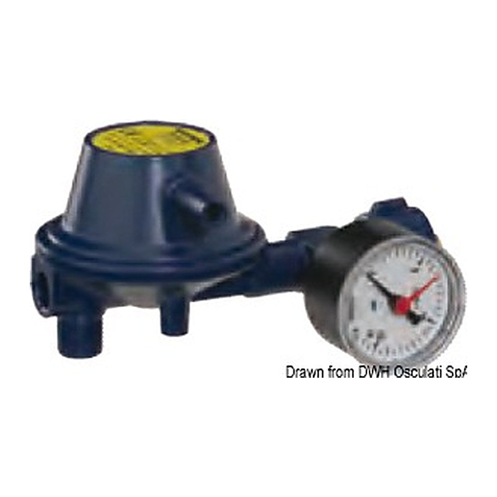 GOK 30 mb pressure regulator w/manometer - foto originale Osculati Srl