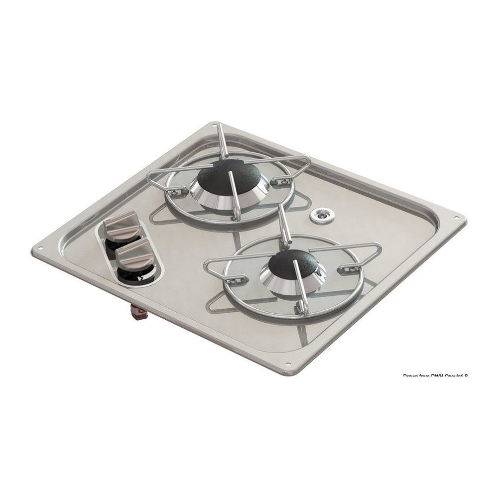 Recess-fit SS cocktop 323x353 mm - foto originale Osculati Srl