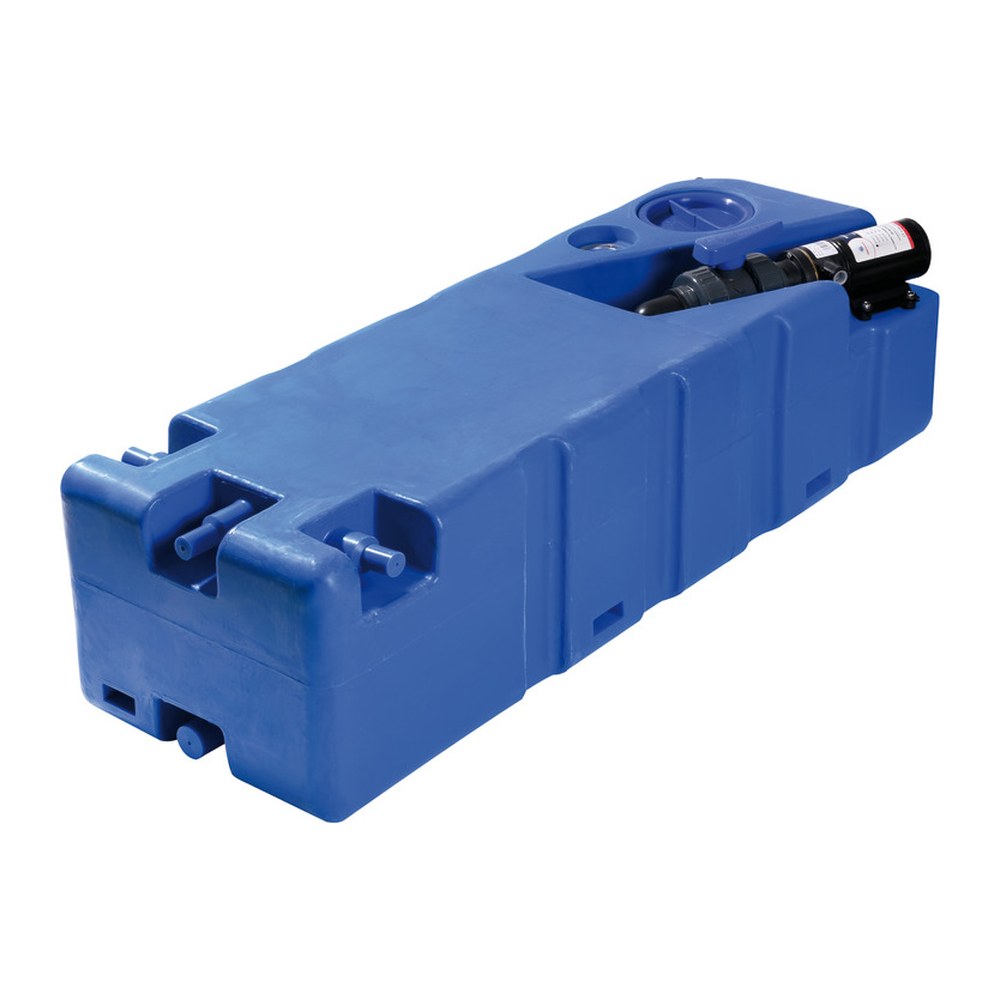 Waste water tank w/macerator 12 V 91 l - foto originale Osculati Srl