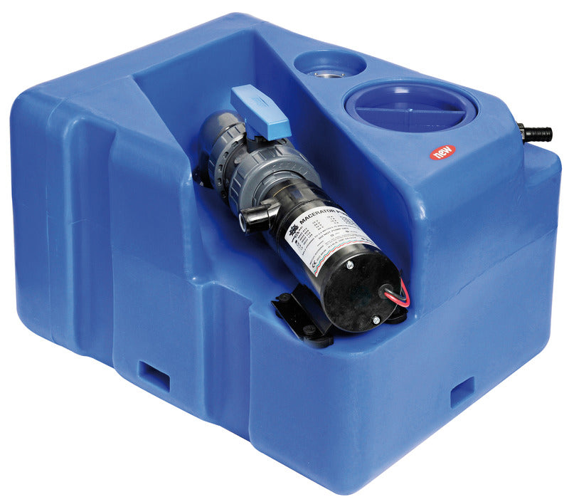 Waste water tank w/horizontal soaker 40 l 12 V - foto originale Osculati Srl