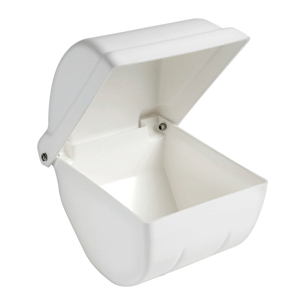 Toilet paper holder white ABS - foto originale Osculati Srl