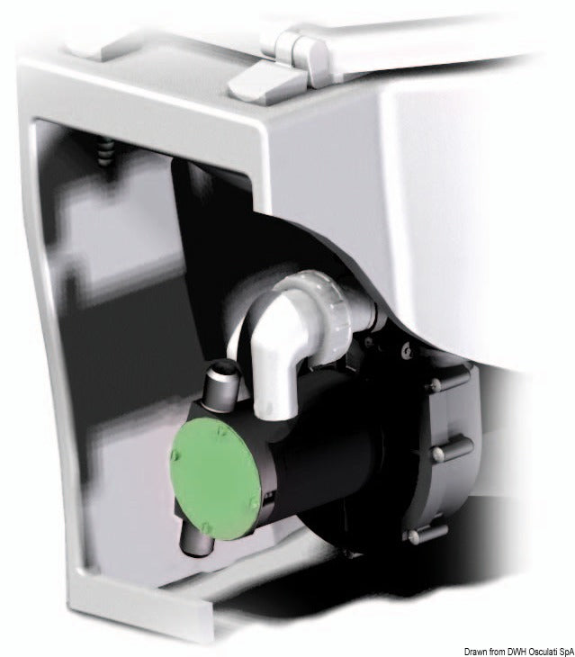 Kit gasket + spare valves for electric toilets - foto originale Osculati Srl