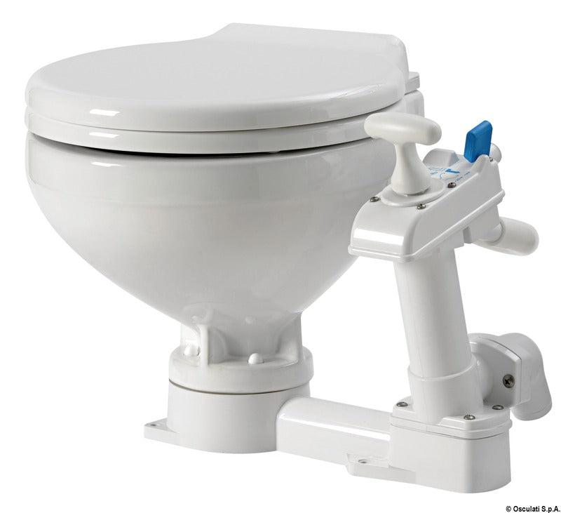 Compact manual toilet plastic board - foto originale Osculati Srl