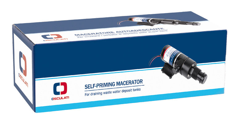 Self-priming macerator 24 V 45 l/min - foto originale Osculati Srl