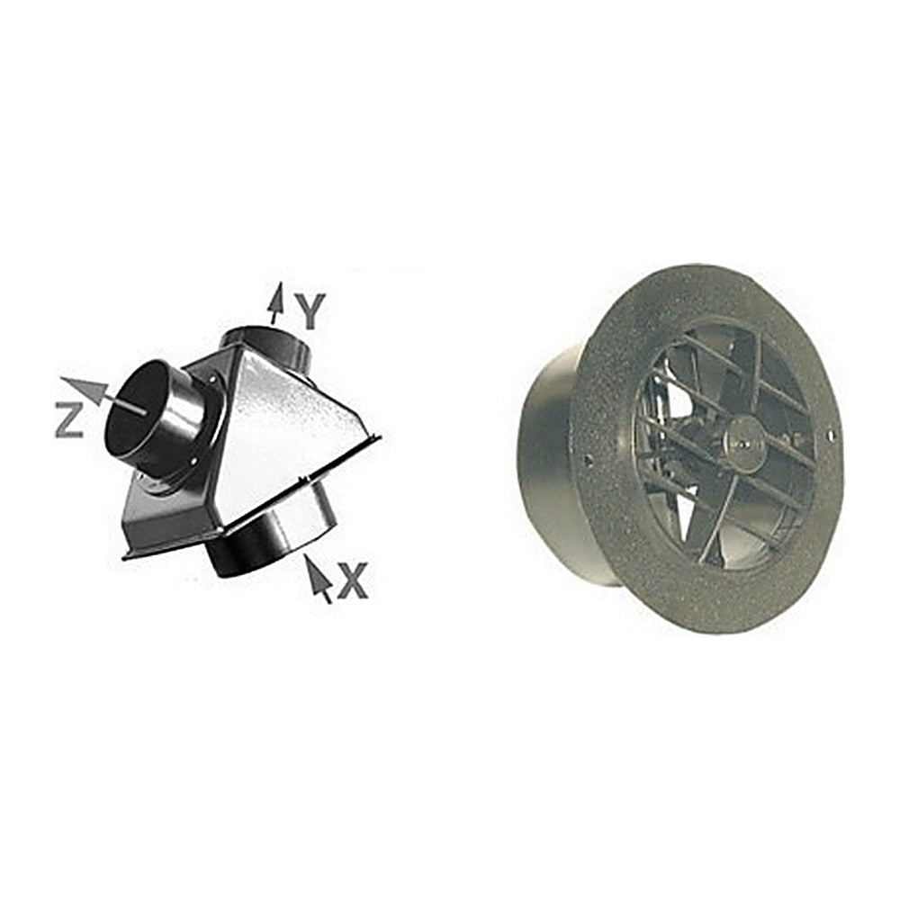 Climma Air second outlet accessory kit A - foto originale Osculati Srl