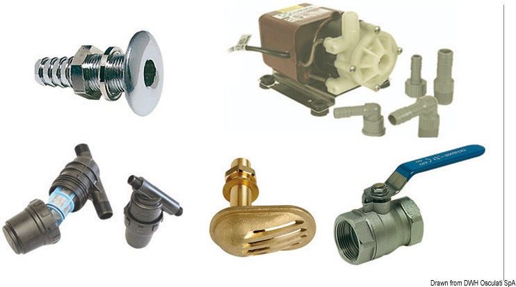 Climma Sea water accessory kit - foto originale Osculati Srl