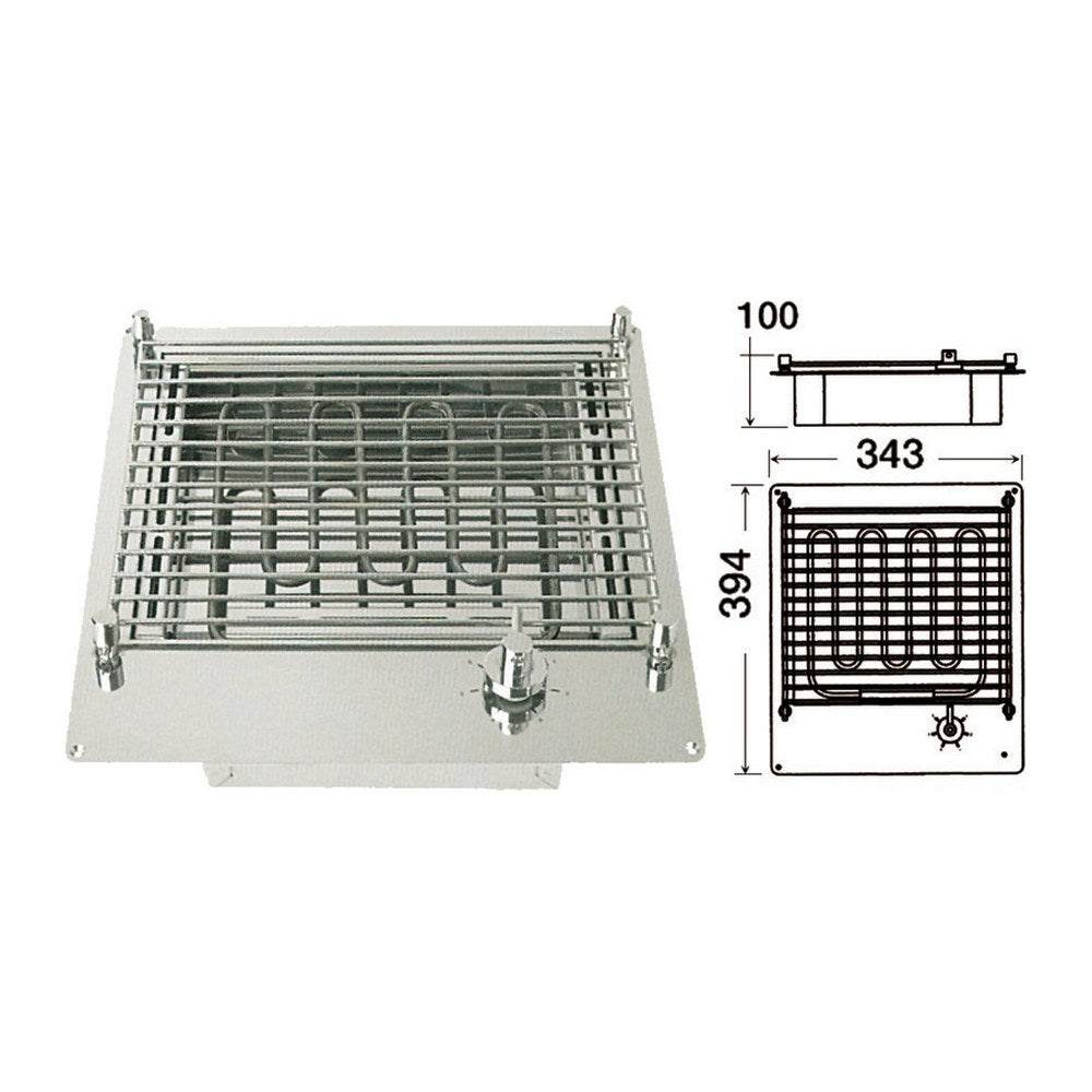 Techimpex Compact electric barbecue - foto originale Osculati Srl
