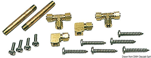 Bennett Kit fitings for additional pistons - foto originale Osculati Srl