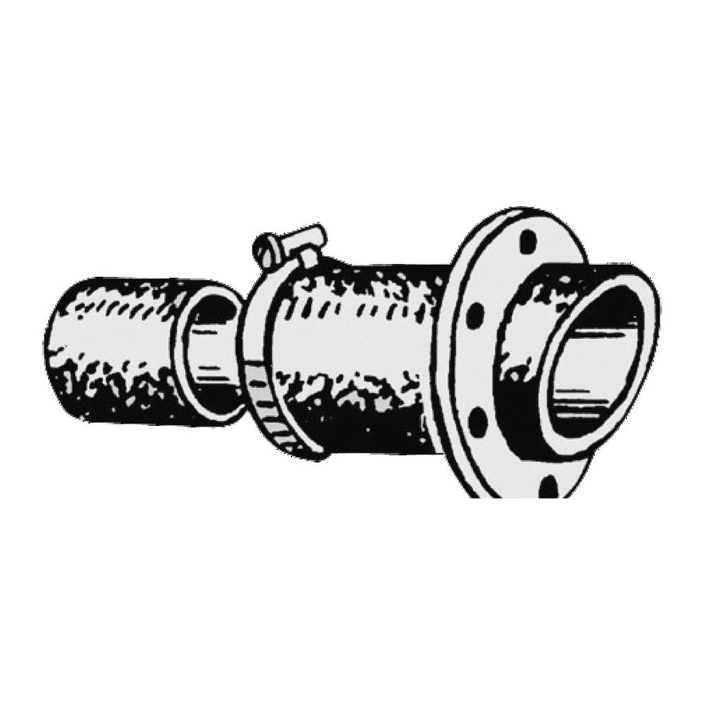 Exhaust pipe 50/60 mm - foto originale Osculati Srl