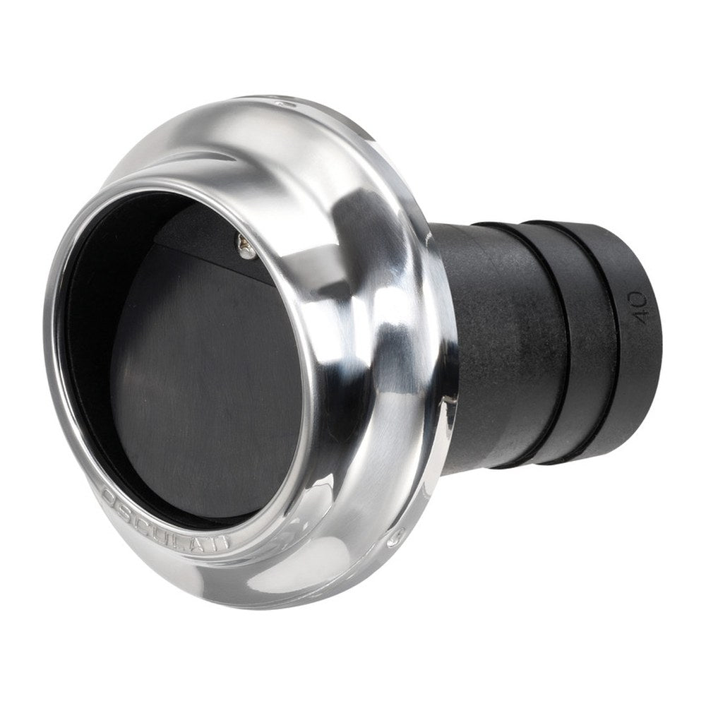 Technopolymer and SS exhaust pipe 40 mm - foto originale Osculati Srl
