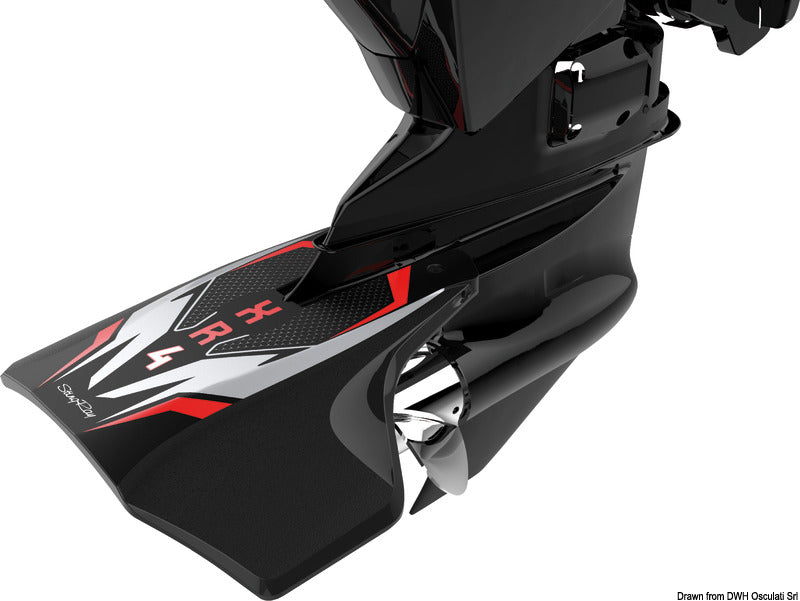 STING RAY Hydrofoil SR-XR4-1 Senior black - foto originale Osculati Srl