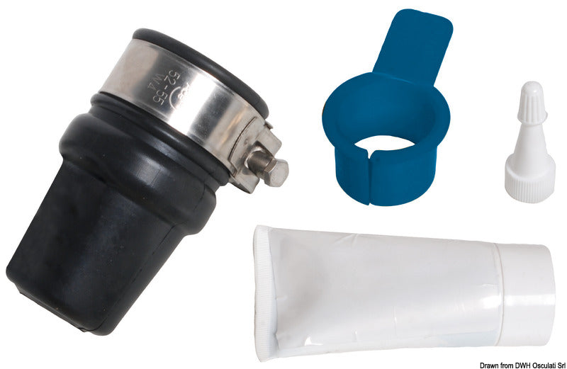 Rubber stuffing box Version B Ø 30 mm - foto originale Osculati Srl