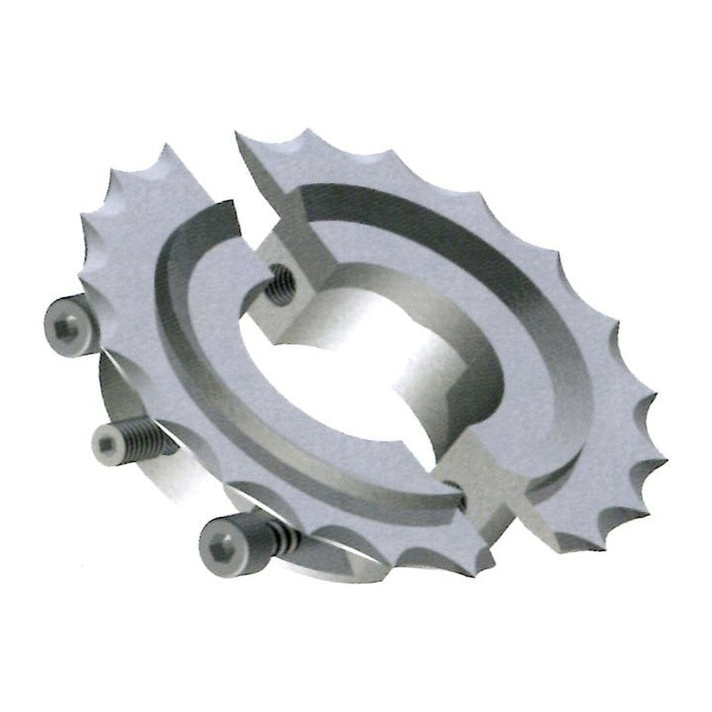 SS line clamp cutter axis Ø 31.75 mm outer Ø 80 mm - foto originale Osculati Srl