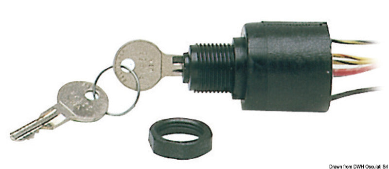 Starting key MERCURY - foto originale Osculati Srl
