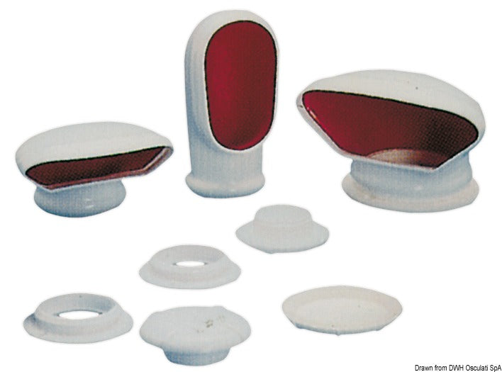 PVC depressed cowl vent big - foto originale Osculati Srl