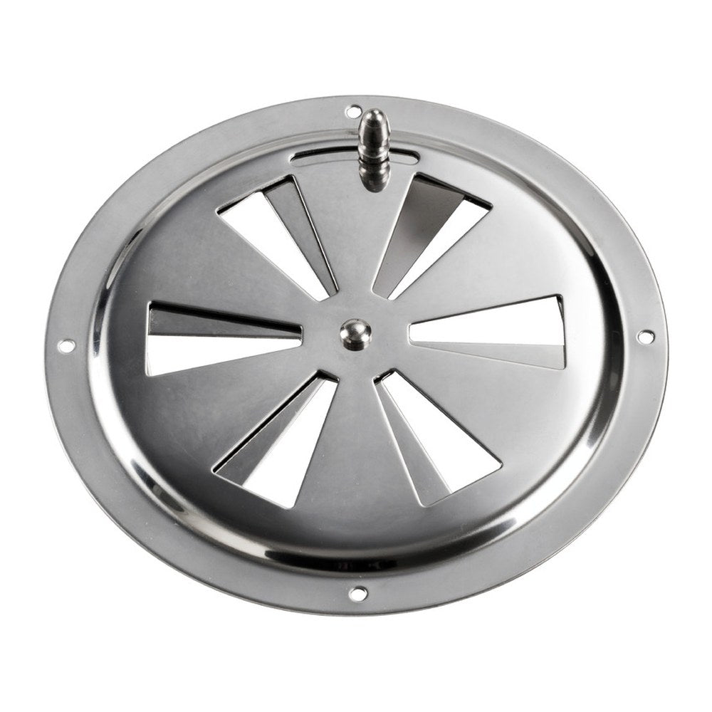 Round vent polished SS 152 mm - foto originale Osculati Srl