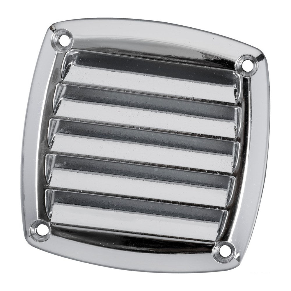 ABS louvred vent 85x85 mm chromed (pack of 10) - foto originale Osculati Srl