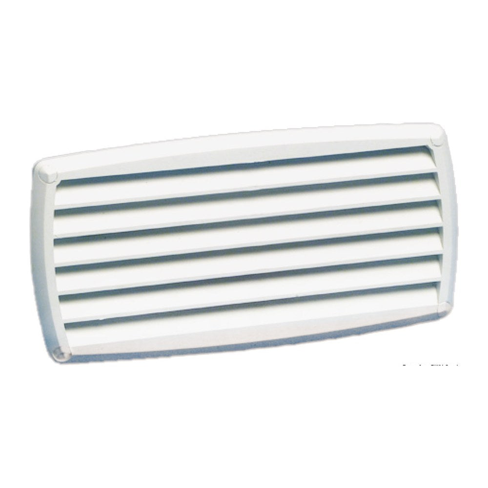 ABS louvred vent white 201x101 mm (pack of 10) - foto originale Osculati Srl