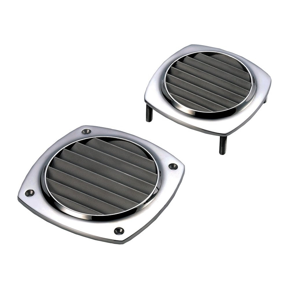 Air vent AISI316 129x129 mm screws mounting - foto originale Osculati Srl