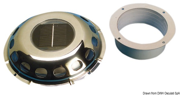 SS ventilator w/solar cell - foto originale Osculati Srl