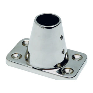 Stanchion base slope 7° 90x96mm 60mm - foto originale Osculati Srl