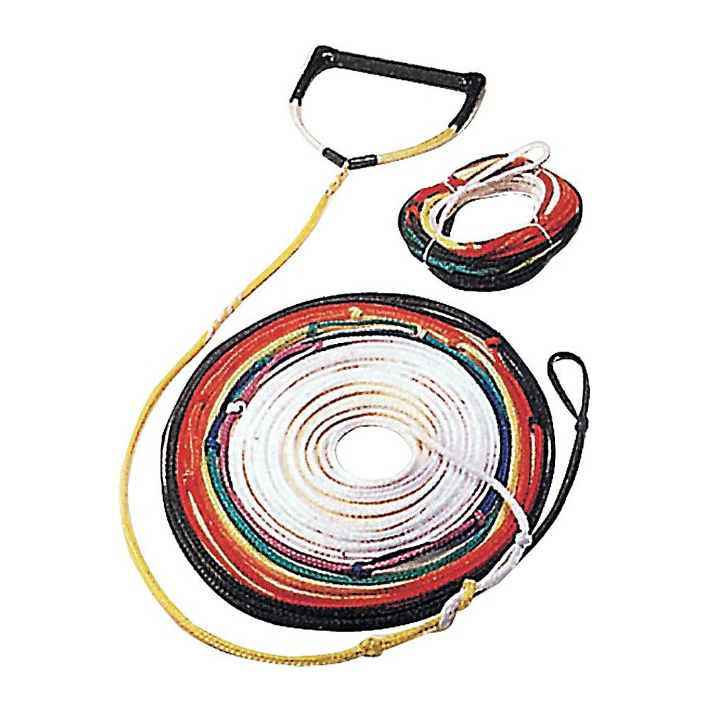 Coloured 8-section tow rope - foto originale Osculati Srl