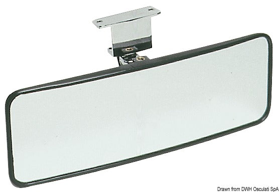 Adjustable water-skiing mirror 100x300 mm - foto originale Osculati Srl
