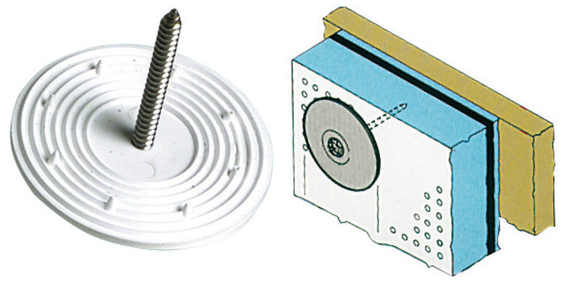 Plastic toothed washer 40 pcs - foto originale Osculati Srl