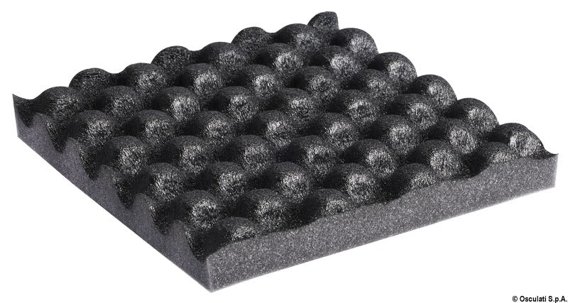 Polyurethane foam sound-deadening panel 100x200cm - foto originale Osculati Srl