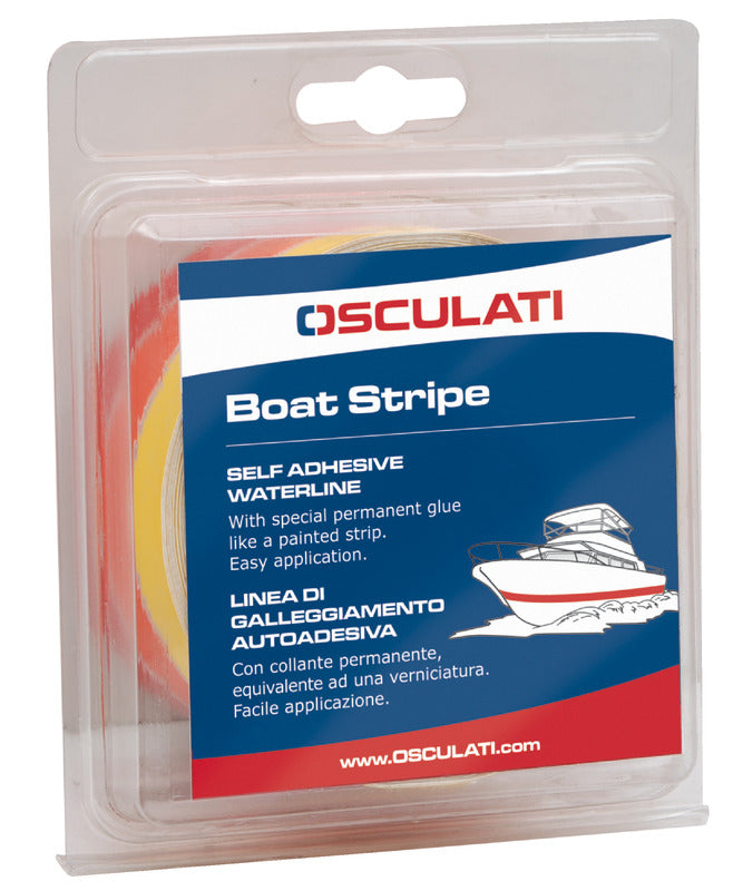 Waterline 3-stripe shading blue 50 mm - foto originale Osculati Srl