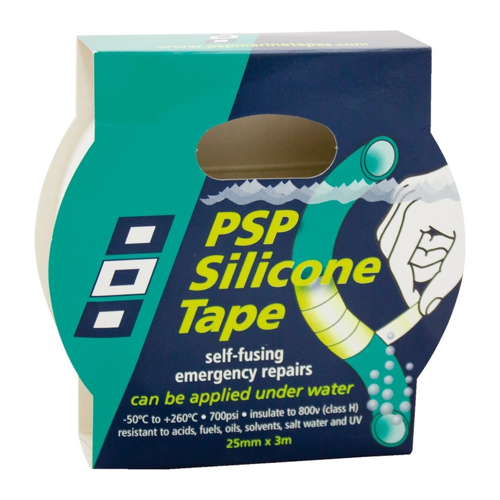 PSP Marine Tapes Self-vulcanising silicon tape black 25mm x 3 m - foto originale Osculati Srl