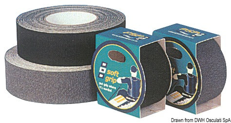 PSP MARINE TAPES Soft-Grip special tape grey 50mm - foto originale Osculati Srl