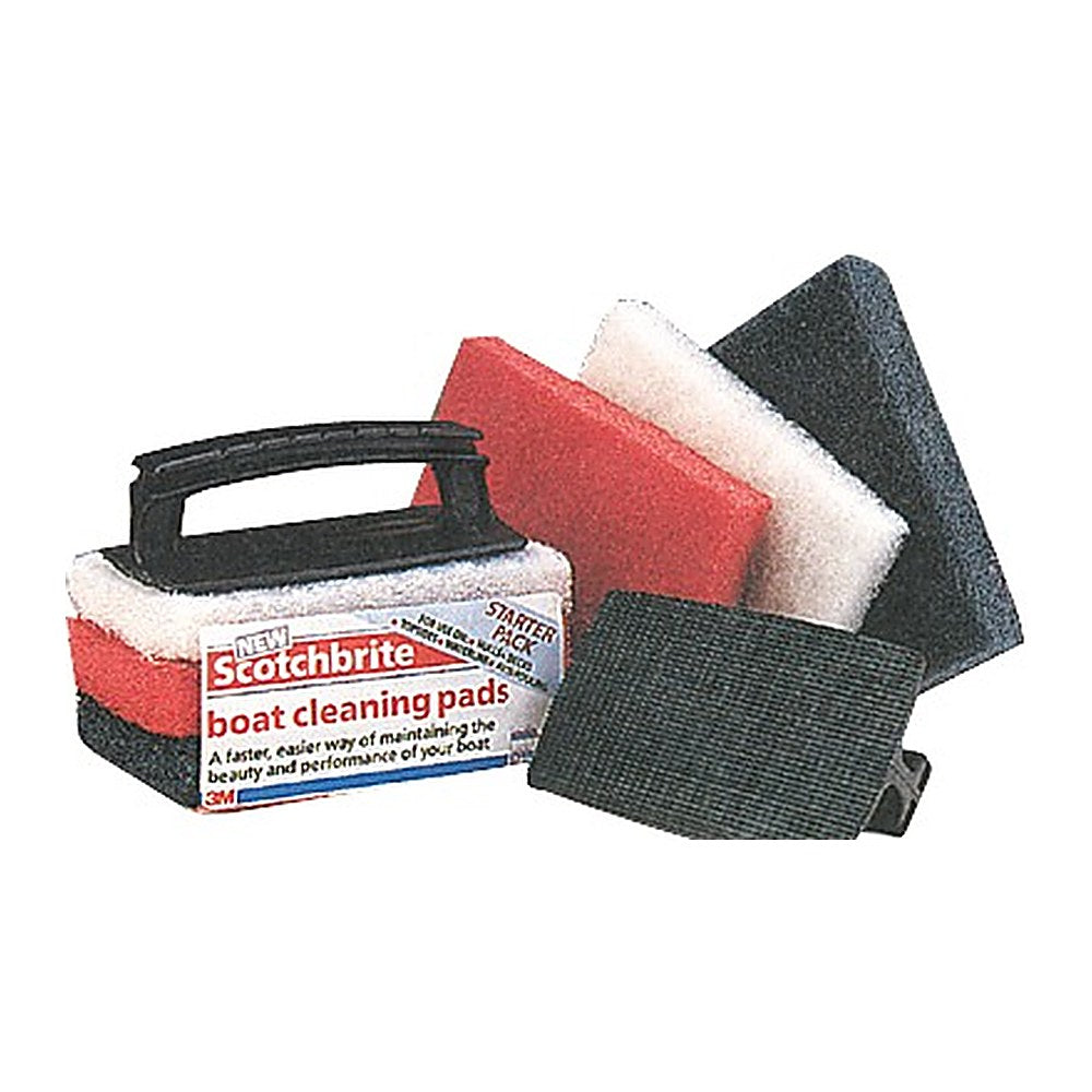 3M 3M Scotch-Brite Cleaning System white (pack of 10) - foto originale Osculati Srl