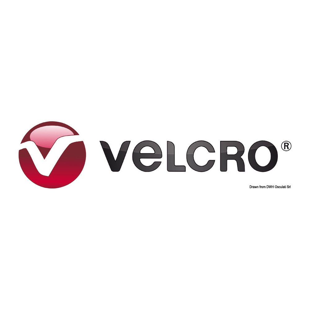 VELCRO® Brand GENERAL USE m 5 x 20 mm white - foto originale Osculati Srl